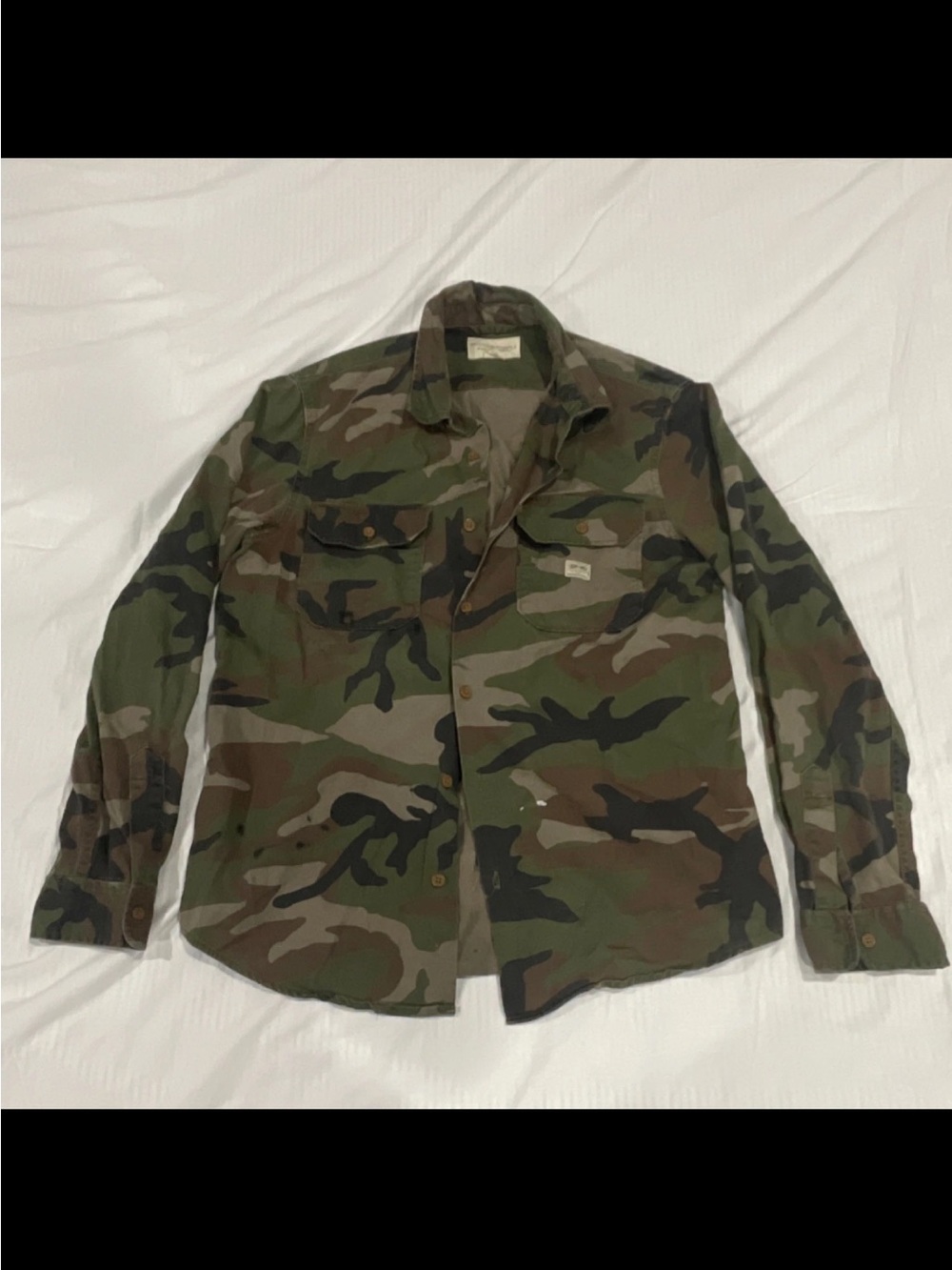 Denim & Supply Ralph Lauren Men's Camouflage Field Jacket - Green, Brown